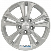 Khomen Double-Spoke 603 6x16 5*112 ET48 DIA57.1 F-Silver Литой
