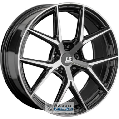 LS FlowForming RC78 8.5x19 5*114.3 ET35 DIA60.1 BKF Литой