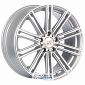 1000 Miglia MM1005 8x18 5*112 ET45 DIA66.6 Matt Silver Polished Литой