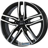 Alutec Ikenu 8x18 5*112 ET38 DIA66.6 Diamond Black Front Polished Литой