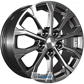 Khomen KHW 1605 6.5x16 5*110 ET46 DIA63.3 Gray-FP Литой
