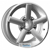 K&K Титан 6.5x16 5*139.7 ET40 DIA98.5 Сильвер Литой