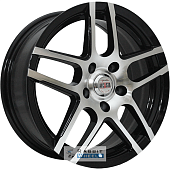 Alcasta M37 8x18 5*108 ET45 DIA63.3 BKF Литой