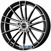 Dotz Fast Fifteen 8.5x19 5*112 ET45 DIA70.1 Black polished Литой