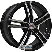 Alcasta M06 6.5x16 5*112 ET42 DIA57.1 BKF Литой