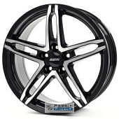 Alutec Poison 7x16 5*112 ET48 DIA57.1 Diamond Black Front Polished Литой