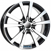 Aero A1645 7x17 5*114.3 ET39 DIA60.1 BFP Литой