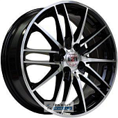 Alcasta M16 6.5x16 5*114.3 ET47 DIA66.1 BKF Литой