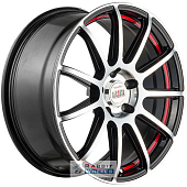 Alcasta M25 8x18 5*120 ET42 DIA67.1 BKFRSI Литой