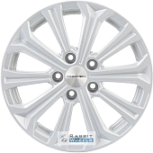 Khomen KHW 1610 6.5x16 5*110 ET45 DIA67.1 F-Silver Литой