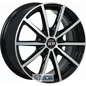 Alcasta M61 7x17 5*108 ET40 DIA54.1 BKF Литой