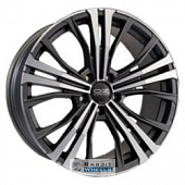 OZ Cortina 9x19 5*120 ET40 DIA79 Matt Graphite Diamond Cut Литой