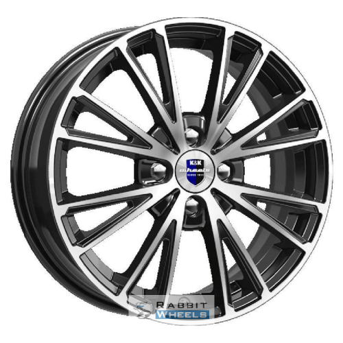 K&K Меандр 6x16 4*100 ET41 DIA60.1 Алмаз черный SK Литой