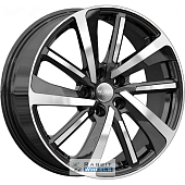 K&K KC1111 7x18 5*100 ET28 DIA57.1 Алмаз черный Литой