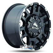 Buffalo BW-004 9x20 6*139.7 ET0 DIA106.1 Gloss Black Machined Face Литой