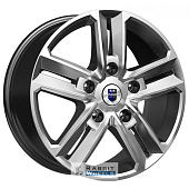 K&K Backfire 8x18 5*127 ET56.4 DIA71.6 Дарк платинум Литой