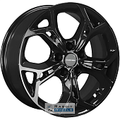Khomen KHW 1702 7x17 5*110 ET45 DIA67.1 Black Литой
