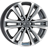 MAK Safari 6 8x18 6*139.7 ET35 DIA112 Gunmetal Mirror Face Литой