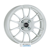 MAK XLR 7.5x18 5*108 ET45 DIA72.3 Gloss White Литой