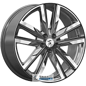 K&K KP014 8x20 5*108 ET40 DIA63.3 Diamond gloss graphite Литой