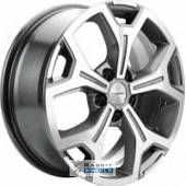 Khomen KNW 1710 6.5x17 5*108 ET50 DIA63.3 Gray-FP Литой